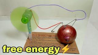 onion free energydc fan || how to make free energy || @thanksexperiment