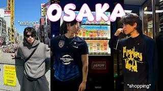 FULL DAY OF EATING AND SHOPPING IN OSAKA | KINGHENRY JAPAN