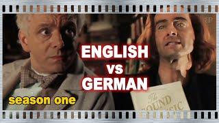 English vs German | Season One | Language Differences | GOOD OMENS video edit