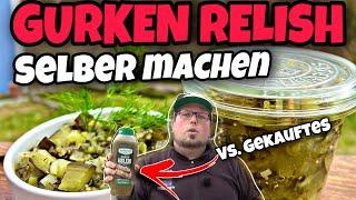 Chili Cheese Hot Dog: Teil 1 || Gurken Relish selber machen