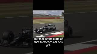 Hamilton Wins On Three Wheels 