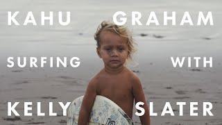 KAHU W/ TAI GRAHAM & THE GOAT KELLY SLATER SHARE A WAVE