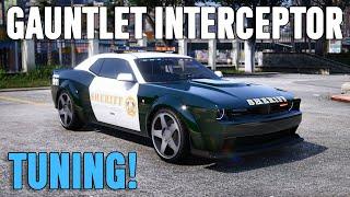 MEGÉRKEZETT! GAUNTLET INTERCEPTOR TUNING & TESZT! | GTA Online