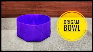 Origami Bowl | Origami Box | Origami tutorial | Paper craft