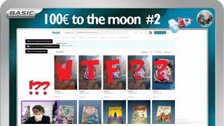 On tombe sur un vendeur de cartes jamais vu auparavant !?? 100€ to the moon, ça continue !!