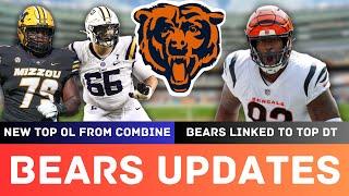 ️ Bears Updates: Will Campbell Drops to #10 + TOP DT Linked to Bears in Free Agency. Bears News