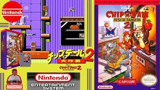 Tico e Teco Chip 'n Dale Rescue Rangers II(2) (NES,nitendinho)(1993)ZERADOLongplay jogando ATÉZERAR