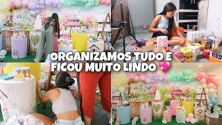 VLOGÃO: ANIVERSÁRIO JARDIM DAS BORBOLETAS - ORGAZANIZAMOS TUDO!