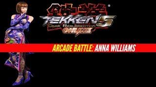 Tekken: Dark Resurrection Online | Arcade Battle: Anna Williams