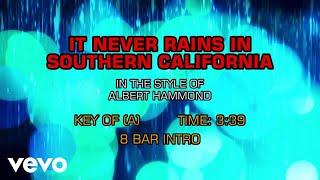 Albert Hammond - It Never Rains In Southern California (Karaoke)