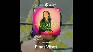 Congrats @anjisalvacion! "Paraiso" is #1 on Pinas Vibes on Spotify!!