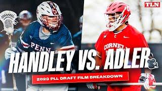 Sam Handley vs. Gavin Adler: 2023 PLL Draft Film Room