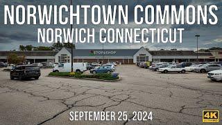 Norwichtown Commons in Norwich, Connecticut in September of 2024.