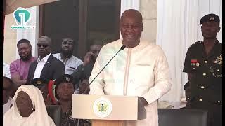 WATCH!  President Mahama Delivers Powerful Speech at National Muslim Prayer and Thanksgiving!