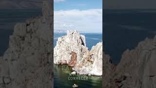 Baikal - O lago mais profundo da terra #foca #lago #mundoselvagem #siberia
