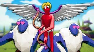 Cupid Controls EVERYTHING - Totally Accurate Battle Simulator (TABS)