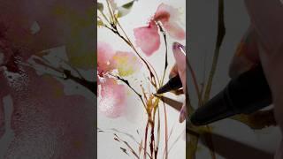 watercolour florals 
