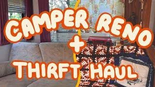 CAMPER make over  & THRIFT HAUL