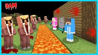 MIPAN & ZUZUZU MENEMUKAN VILLAGER EXE MENGERIKAN DI MINECRAFT SURVIVAL! SERAM BANGET