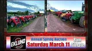 Eklund Spring Auction 2023