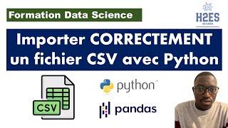 Importer facilement un fichier CSV avec Python