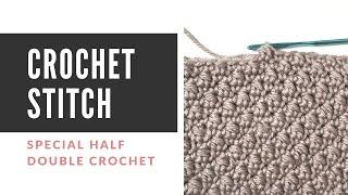 Special Half Double Crochet  Stitch Tutorial for the Emily Crochet Beanie