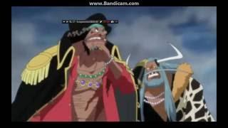 One Piece - Barbe noire vs Sengoku