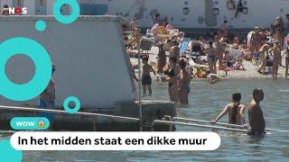 Huh? Op dit strand mogen mannen en vrouwen niet samen zonnen