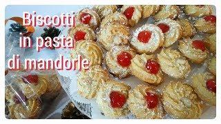 Biscotti in pasta di mandorle