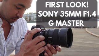 FIRST LOOK! SONY 35MM F1.4 G MASTER LENS | JOHN SISON