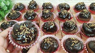 DIJAMIN PASTI KOPONG ‼️ BEGINI CARA MUDAH BIKIN KUE SOES TRIPLE COKLAT ENAK BANGET