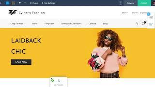 Build your online store with Zoho Commerce