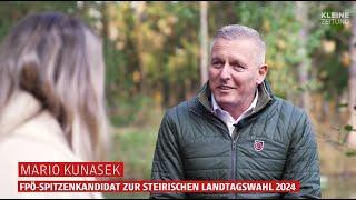 Mario Kunasek: „Bei uns daheim ist der Sohn der Chef“ | Video-Interview mit der Kleinen Zeitung