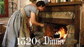 Making Dinner 200 Years Ago - August, 1823