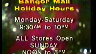 Bangor Mall Commercial December 1986