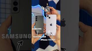 iPhone 14Plus VSSamsung Galaxy S22 Slow Motion CameraTest