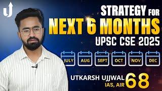 AIR 68, Utkarsh's Strategy for Next 6 Months (July-Dec) | UPSC CSE 2025 @TripodUPSC #levelupias