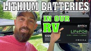 Lithium Batteries in an RV - Things You Need to Know