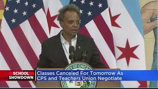Chicago Public Schools Classes Canceled Again Monday As City, Teachers Union Negotiate