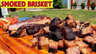 Smoked Brisket in the Pellet Smoker