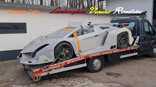 Build Dream Car...Lamborghini Veneno Roadster...Handmade