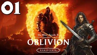 The Elder Scrolls IV: Oblivion Remastered Gameplay Pt. 1: Prison Escape (Witchunter / Expert)