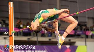 Australian Nicola Olyslagers clinches gold in high jump at Indoor Worlds | NBC Sports