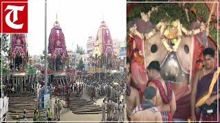 LIVE: Lord Jagannath being ceremoniously seated inside Gundicha Temple during Puri’s Rath Yatra