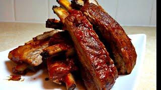 How to make BBQ Ribs in the Oven | Oven Baked Barbecue Ribs EASY!