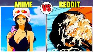 Anime VS Reddit "The rock reaction meme Nico Robin (One Piece)" Part #10