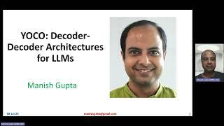 YOCO: Decoder-Decoder Architectures for LLMs