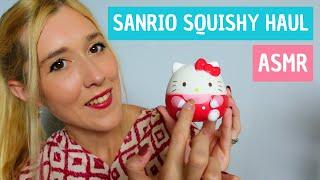 ASMR| SANRIO HAUL: Einschlafen mit  SQUISHY TAPPING/SQUISHING, Soft Spoken (deutsch/german) 