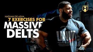 7 Exercises for Massive Delts | Nathan De Asha's Shoulder Workout