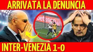  CLAMOROSO. FINALMENTE QUALCUNO INTERVIENE SULLO SCANDALO VAR IN INTER-VENEZIA 1-0